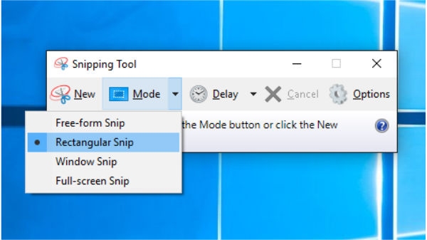 Snipping Tool का यूज करके