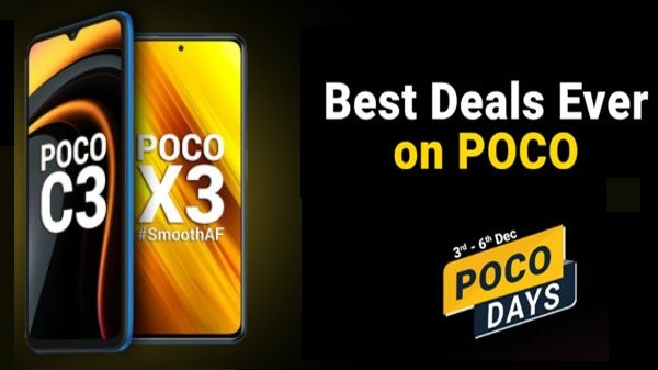 Flipkart Poco Days Sale: हर स्मार्टफोन पर मिलेगा बहुत ज्यादा डिस्काउंट Flipkart Poco Days Sale: हर स्मार्टफोन पर मिलेगा बहुत ज्यादा डिस्काउंट