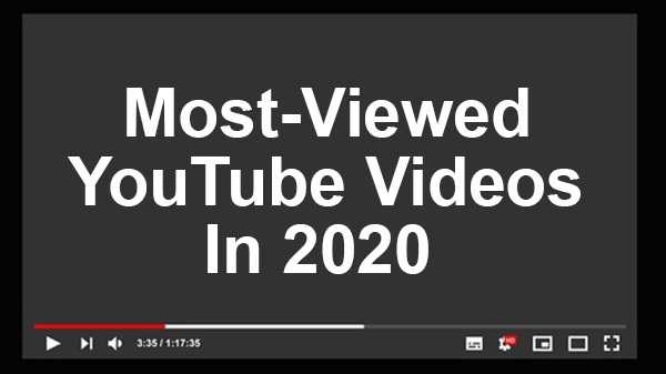 साल 2020 में सबसे ज्यादा देखे जाने वाले वीडियो साल 2020 में सबसे ज्यादा देखे जाने वाले वीडियो