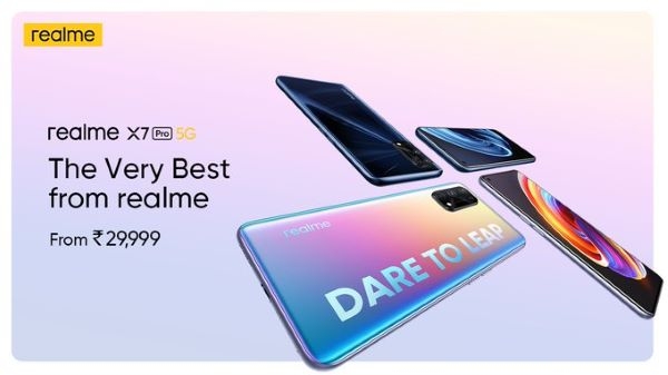 Realme X7 Pro 5G भारत में हुआ लॉन्च, जानिए कैमरा, कीमत, फीचर्स और सभी स्पेसिफिकेशंस Realme X7 Pro 5G भारत में हुआ लॉन्च, जानिए कैमरा, कीमत, फीचर्स और सभी स्पेसिफिकेशंस