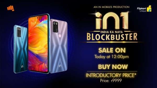 Micromax In 1 की आज पहली बार होगी बिक्री, डिस्काउंट के साथ मिलेगा बजट स्मार्टफोन Micromax In 1 की आज पहली बार होगी बिक्री, डिस्काउंट के साथ मिलेगा बजट स्मार्टफोन