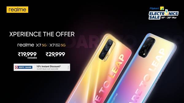 Realme X7 5G और Realme X7 Pro 5G को आज रात तक लगभग आधी कीमत में खरीदने का मौका Realme X7 5G और Realme X7 Pro 5G को आज रात तक लगभग आधी कीमत में खरीदने का मौका