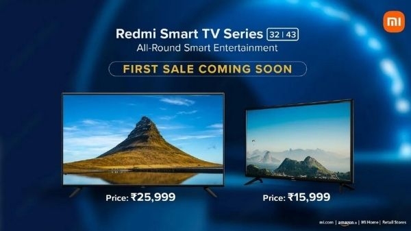 Redmi स्मार्ट टीवी भारत में हुई लॉन्च, शुरुआती कीमत है सिर्फ 15,999 रुपये Redmi स्मार्ट टीवी भारत में हुई लॉन्च, शुरुआती कीमत है सिर्फ 15,999 रुपये