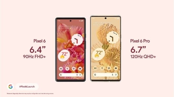 Google Pixel 6 सीरीज हुई लॉन्च, जानें स्पेसिफिकेशन्स और प्राइस की डिटेल्स Google Pixel 6 सीरीज हुई लॉन्च, जानें स्पेसिफिकेशन्स और प्राइस की डिटेल्स