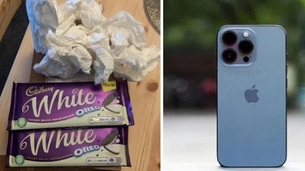 1 लाख का iPhone 13 ऑर्डर किया लेकिन डिलीवरी में मिली 2 चॉकलेट और टॉयलेट पेपर 1 लाख का iPhone 13 ऑर्डर किया लेकिन डिलीवरी में मिली 2 चॉकलेट और टॉयलेट पेपर