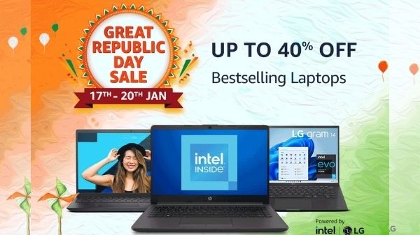 अमेजन ग्रेट रिपब्लिक डे सेल में ये लैपटॉप मिल रहे हैं 40% तक के डिस्काउंट के साथ अमेजन ग्रेट रिपब्लिक डे सेल में ये लैपटॉप मिल रहे हैं 40% तक के डिस्काउंट के साथ