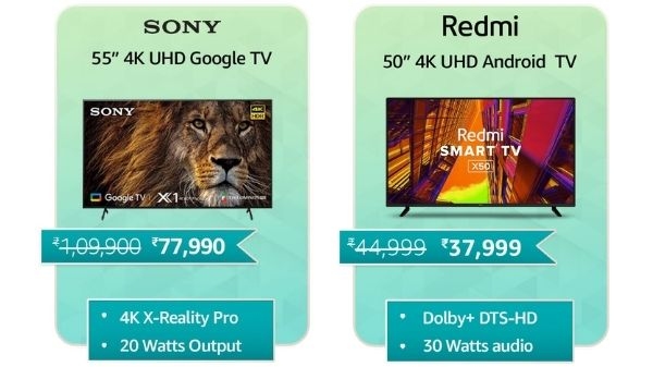 This smart TV is available on Amazon with discount offer This smart TV is available on Amazon with discount offer