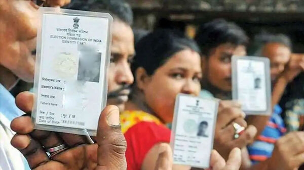 Your Voter ID card will come home in 10 days, just have to do the work 