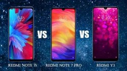 Redmi Note 7S vs Redmi Note 7 Pro vs Redmi Y3: सबसे अच्छा रेडमी स्मार्टफोन
